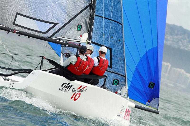 Audi Melges 20 U.S. Nationals at San Francisco day 1 photo copyright JOY / International Audi Melges 20 Class Association taken at Corinthian Yacht Club of San Francisco and featuring the Melges 20 class