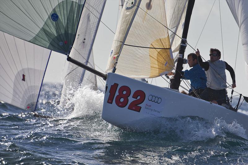 Audi Melges 20 Gold Cup at Napoli photo copyright Carlo Borlenghi / BPSE taken at Circolo Canottieri Napoli and featuring the Melges 20 class