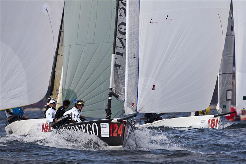 Audi Melges 20 Gold Cup at Napoli photo copyright Carlo Borlenghi / BPSE taken at Circolo Canottieri Napoli and featuring the Melges 20 class