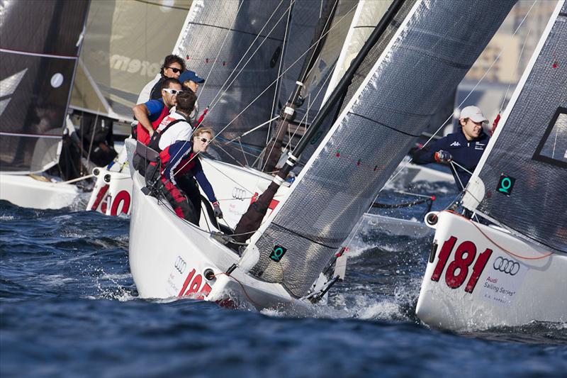 Audi Melges 20 Gold Cup at Napoli photo copyright Carlo Borlenghi / BPSE taken at Circolo Canottieri Napoli and featuring the Melges 20 class