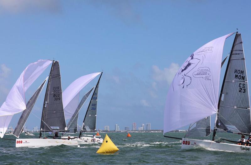2017-18 Melges 20 Miami Winter Series - Day 2 photo copyright International Melges 20 Class Association taken at Coconut Grove Sailing Club and featuring the Melges 20 class