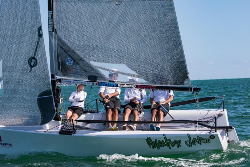 2017-18 Melges 20 Miami Winter Series - Mascalzone Latino, Jr, Achille Onorato photo copyright International Melges 20 Class Association taken at Coconut Grove Sailing Club and featuring the Melges 20 class