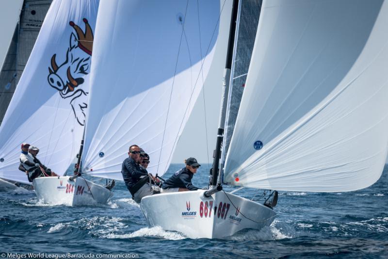 2018 Melges 20 World League, European Division, Forio d'Ischia - Filippo Pacinotti, BRONTOLO photo copyright Melges World League / Barracuda Communication taken at  and featuring the Melges 20 class