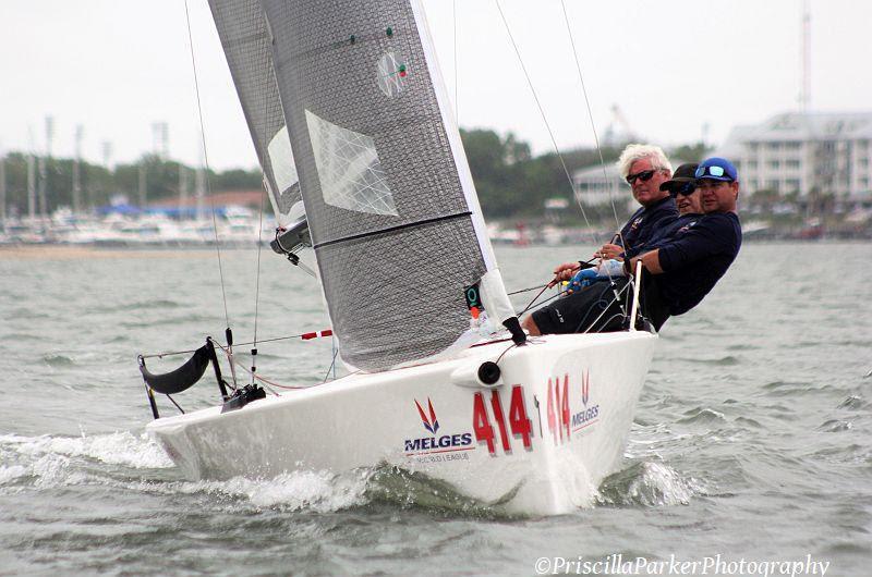 Melges 20 U.S. Nationals, Third Overall - Rob Wilber, Cinghiale photo copyright Priscilla Parker taken at  and featuring the Melges 20 class