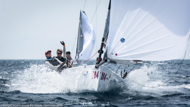 2018 Melges 20 World League, European Division - Scarlino, Krzysztov Krempec, MAG TINY photo copyright Melges World League / Barracuda Communication taken at  and featuring the Melges 20 class