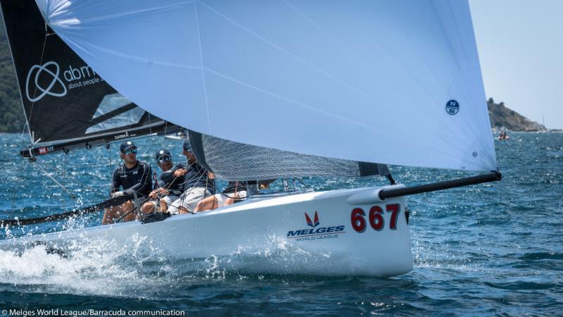 2018 Melges 20 World League, European Division – Lerici - Filippo Pacinotti, Brontolo photo copyright Melges World League / Barracuda Communication taken at  and featuring the Melges 20 class