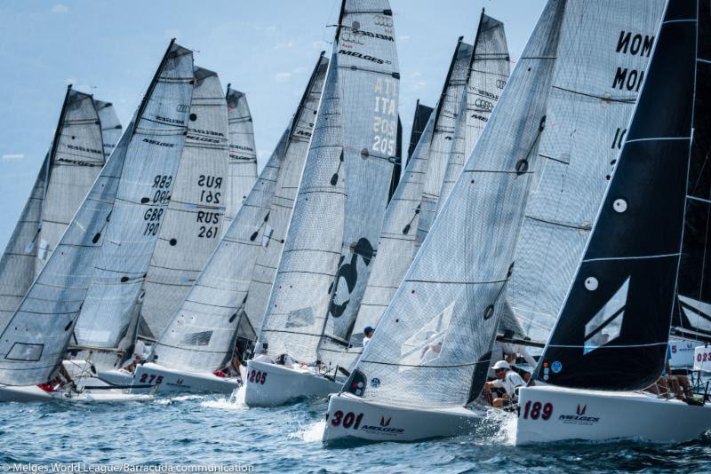 2018 Melges 20 World League, European Division - Lerici photo copyright Melges World League / Barracuda Communication taken at  and featuring the Melges 20 class