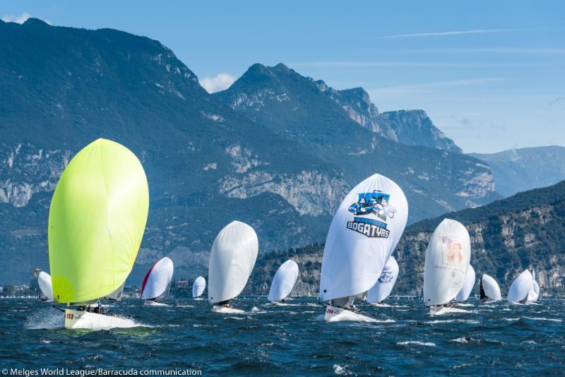 2018 Melges 20 World League, European Division - Riva del Garda photo copyright Melges 20 World League / Barracuda Communication taken at  and featuring the Melges 20 class