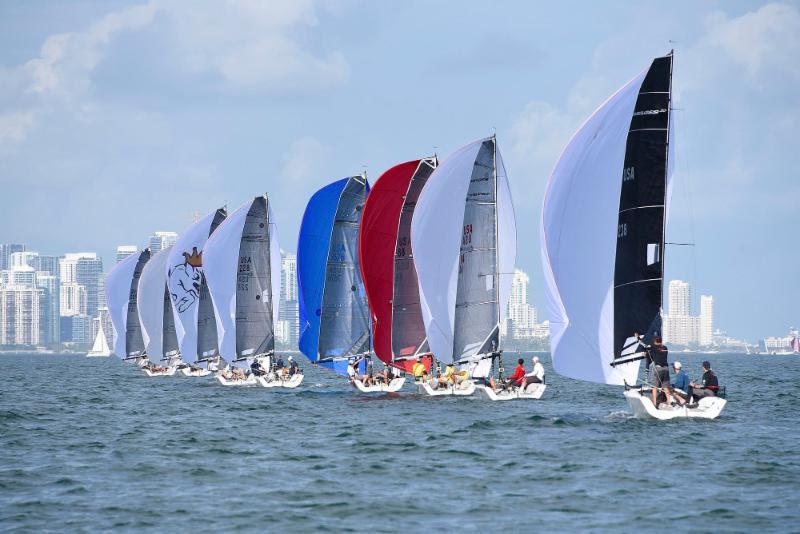 2018-19 Melges 20 Miami Winter Series, Event No. 1 photo copyright IM20CA taken at Coconut Grove Sailing Club and featuring the Melges 20 class