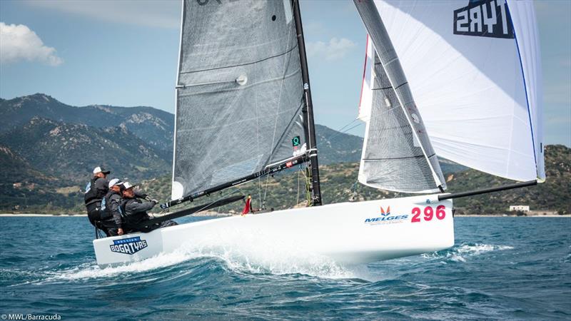 Russian Bogatyrs - 2019 Melges 20 World League - European Division: Day 1 photo copyright Melges World League / Barracuda Communication taken at  and featuring the Melges 20 class