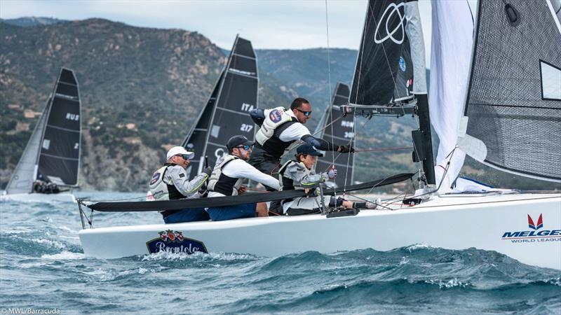 Brontolo - 2019 Melges 20 World League - European Division: Day 1 photo copyright Melges World League / Barracuda Communication taken at  and featuring the Melges 20 class