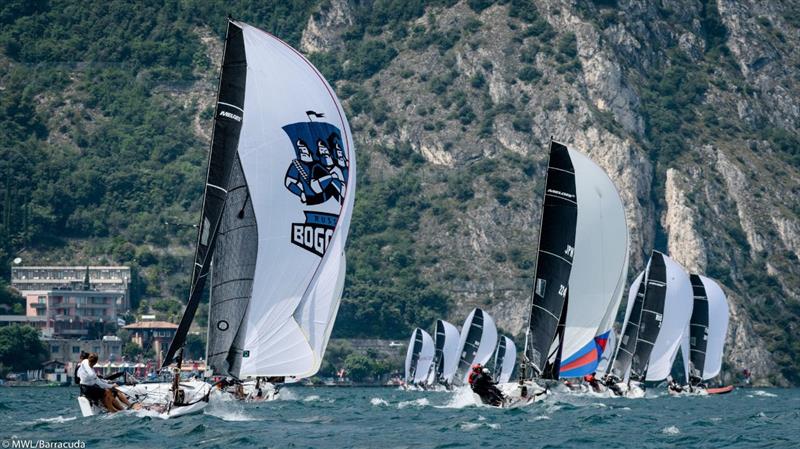 Day 1 - 2019 Melges 20 World League European Division at Riva del Garda - photo © Melges World League / Barracuda Communication