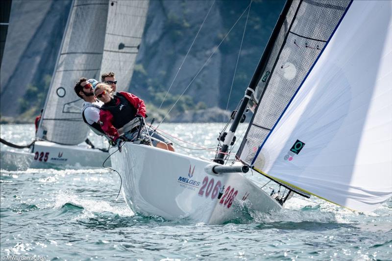 Siderval - 2019 Melges 20 World League - Europe - Event 4 photo copyright Melges World League / Barracuda Communication taken at Fraglia Vela Riva and featuring the Melges 20 class