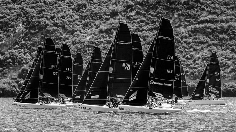 2019 Melges 20 World League - Europe - Event 4 photo copyright Melges World League / Barracuda Communication taken at Fraglia Vela Riva and featuring the Melges 20 class