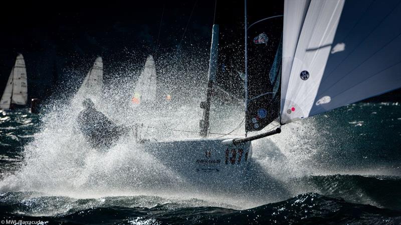 2019 Melges 20 European Championship - Day 2 photo copyright Melges World League / Barracuda Communication taken at Fraglia Vela Malcesine and featuring the Melges 20 class