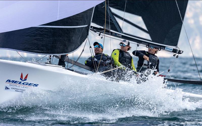 Caipirinha Jr. - 2019 Melges 20 European Championship photo copyright Zerogradinord taken at Fraglia Vela Malcesine and featuring the Melges 20 class