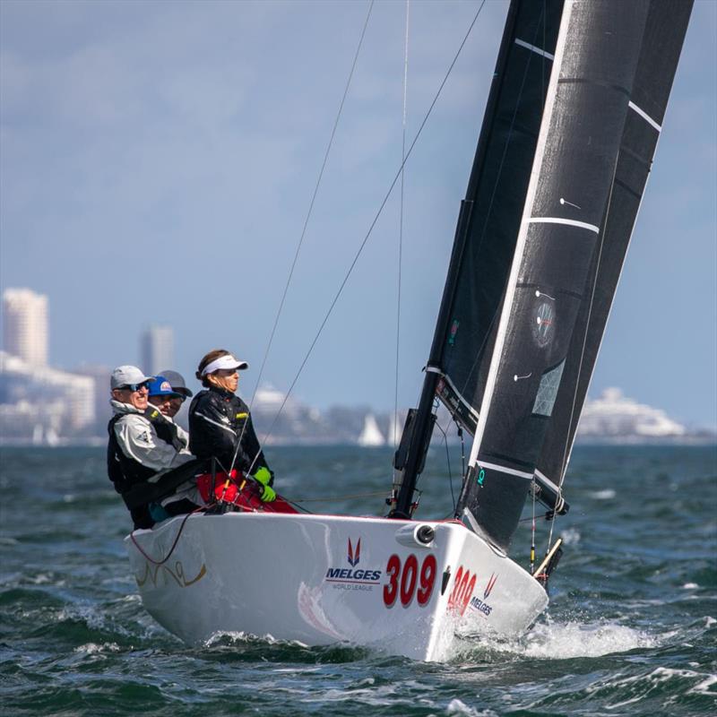 2019/2020 International Melges 20 Miami Winter Series: Event 1 photo copyright Melges Performance Sailboats / Morgan Kinney taken at Coconut Grove Sailing Club and featuring the Melges 20 class