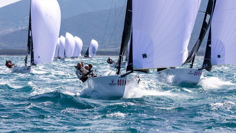Melges World League photo copyright Zerogradinord taken at Yacht Club Isole di Toscana and featuring the Melges 20 class