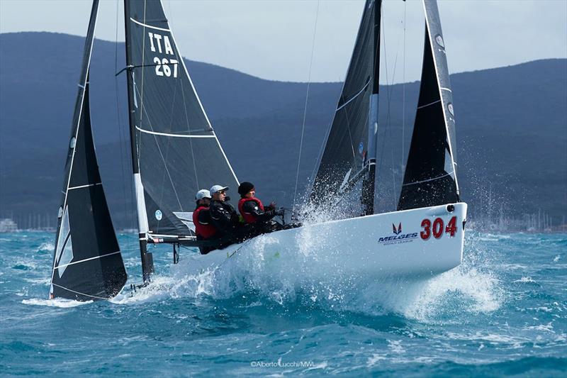 Melges World League - Tuscany Grand Prix photo copyright Alberto Lucchi / MML taken at Yacht Club Isole di Toscana and featuring the Melges 20 class