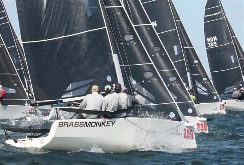 The Melges 20 Class is back and coming on strong in 2024 at Charleston Race Week at Patriots Point photo copyright Helen Galli Photography / Melges 20 Class taken at Charleston Yacht Club and featuring the Melges 20 class