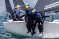 Luka Sangulin's Panjic CRO803 with Tomislav Basic, Dyje Frzop and Sime Markic - 2025 Melges 24 European Sailing Series / Italian Open Championship - Fraglia Vela Riva, Riva del Garda, ITA