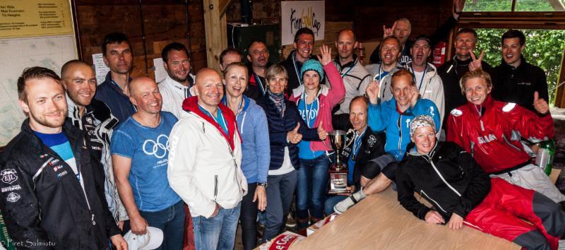 Happy Melges 24 sailors at the Doyle Sails Melges 24 Nordic Trophy - Estonia photo copyright Piret Salmistu taken at Kalev Yacht Club and featuring the Melges 24 class