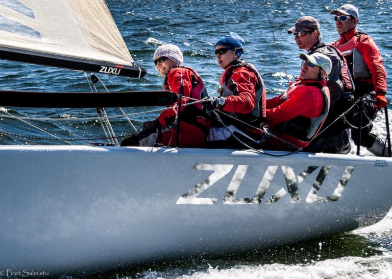 Peter Saraskin's ZUXU EST791 in the Doyle Sails Melges 24 Nordic Trophy - Estonia photo copyright Piret Salmistu taken at Kalev Yacht Club and featuring the Melges 24 class