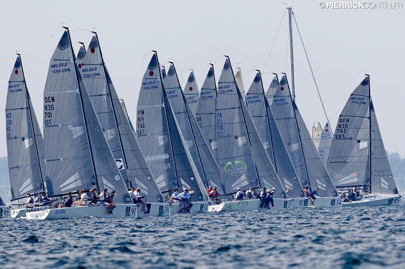 Melges 24 World Championship day 5 photo copyright Pierrick Contin / IM24CA taken at Middelfart Sailing Club and featuring the Melges 24 class