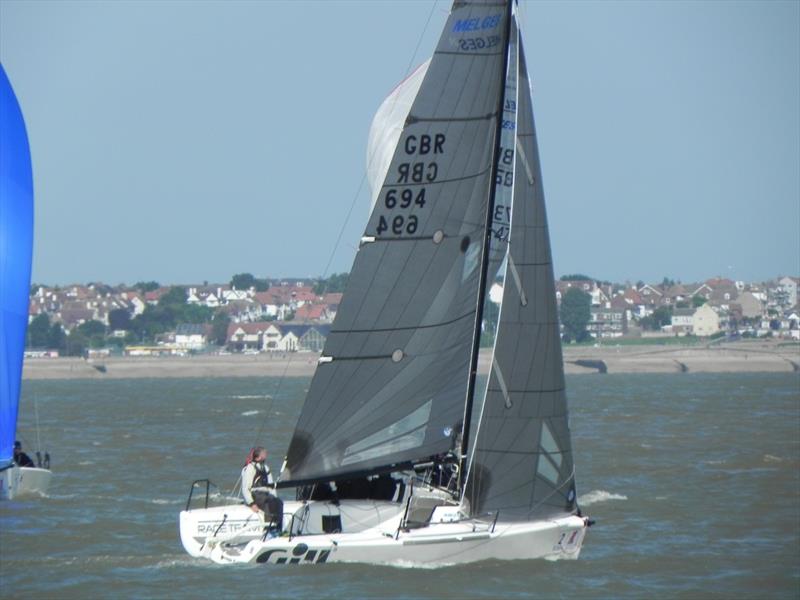 OneSails Melges 24 UK Nationals day 2 photo copyright Ian Videlo taken at Haven Ports Yacht Club and featuring the Melges 24 class