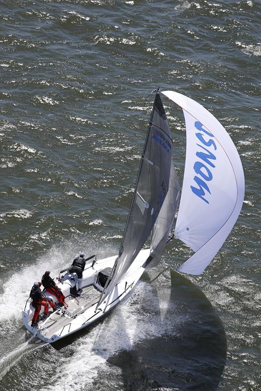 Bruce Ayres' Monsoon win the Melges 24 class at Sperry Charleston Race Week photo copyright Charleston Race Week / Tim Wilkes taken at Charleston Yacht Club and featuring the Melges 24 class