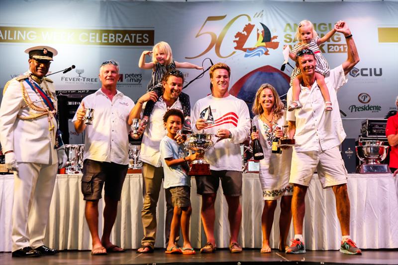 Fritz Bus's St. Maarten Melges 24, Team Island Water World at the 50th Antigua Sailing Week - photo © Paul Wyeth / www.pwpictures.com