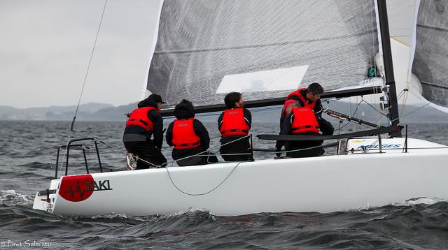 The leader of Corinthian division in Marstrand is Marco Zammarchi's Taki 4 ITA778 with Niccolo Bertola helming on day 1 of the Melges 24 European Sailing Series in Marstrand photo copyright IM24CA / Piret Salmistu taken at Marstrands Segelsällskap and featuring the Melges 24 class