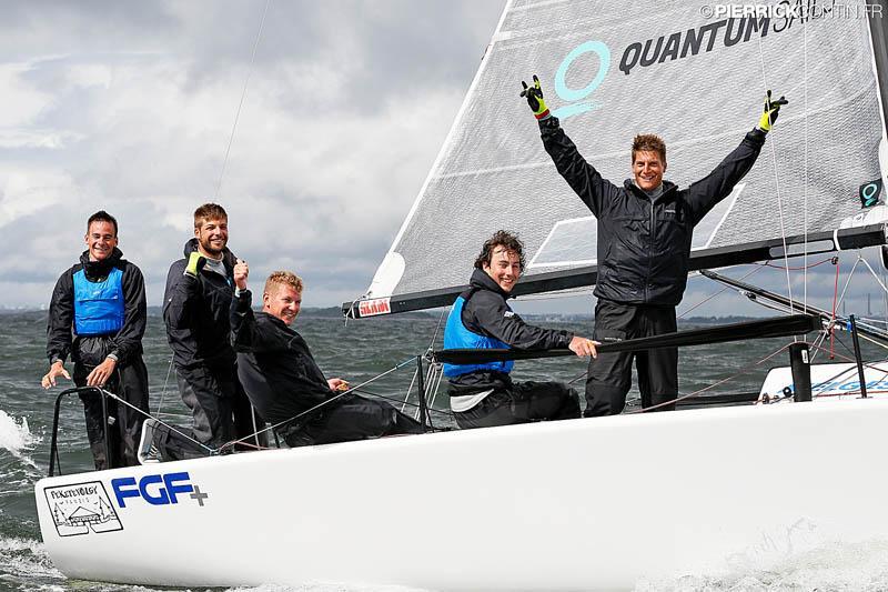 The Hungarian FGF Sailing Team with Robert Bakoczy helming win the final race of the Melges 24 Worlds in Heksinki photo copyright Pierrick Contin / www.pierrickcontin.com taken at Helsingfors Segelklubb and featuring the Melges 24 class