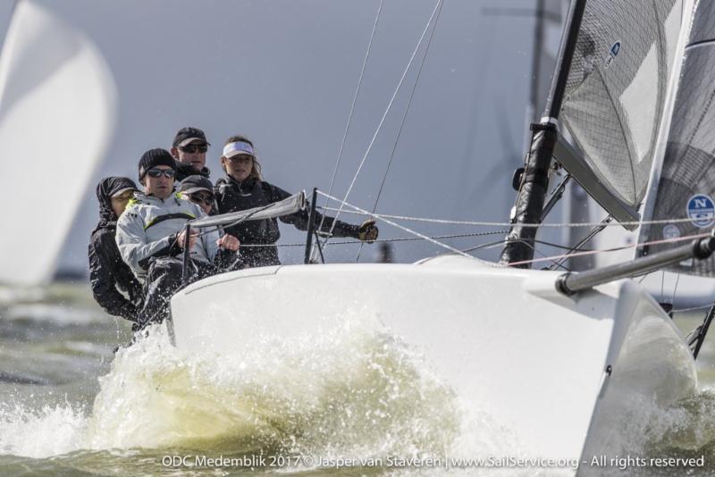 Miles Quinton's Gill Race Team during the Melges 24 European Sailing Series Medemblik photo copyright Klaas Wiersma taken at Regatta Center Medemblik and featuring the Melges 24 class