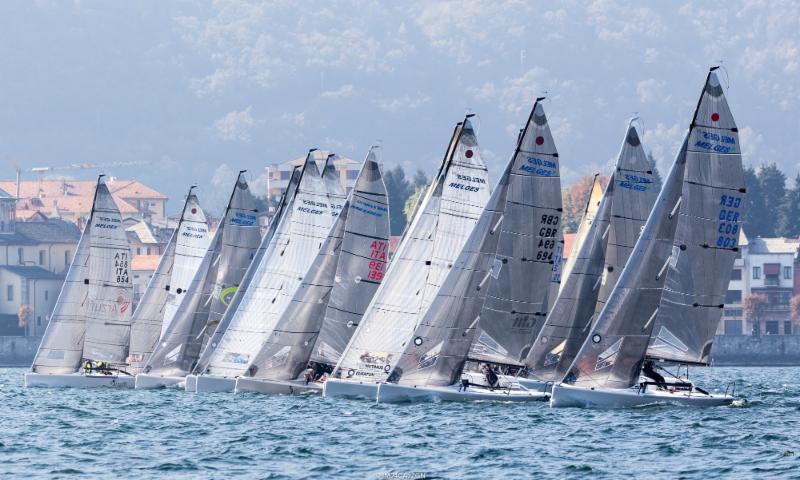 Racing on day 1 of the Melges 24 Lino Favini Cup - photo © IM24CA / ZGN