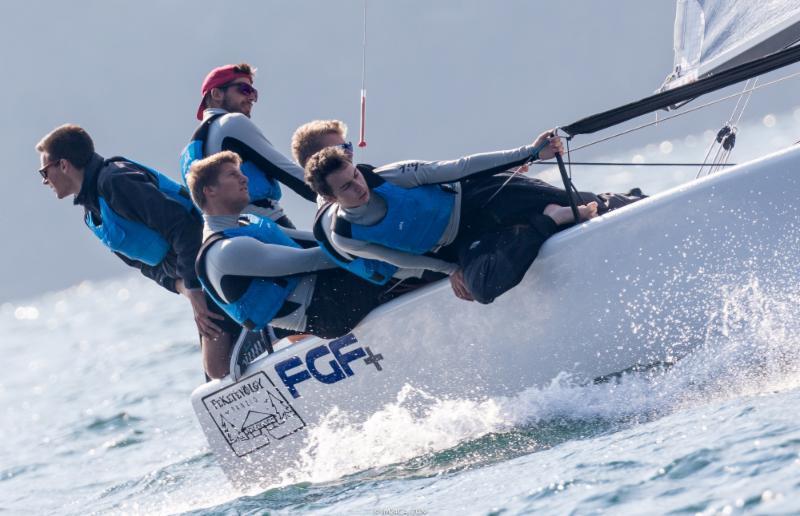 FGF SAILING TEAM on day 1 of the Melges 24 Lino Favini Cup photo copyright IM24CA / ZGN taken at Associazione Velica Alto Verbano and featuring the Melges 24 class