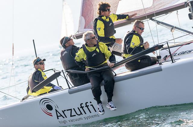 MAIDOLLIS on day 2 of the Melges 24 Lino Favini Cup photo copyright IM24CA / ZGN taken at Associazione Velica Alto Verbano and featuring the Melges 24 class