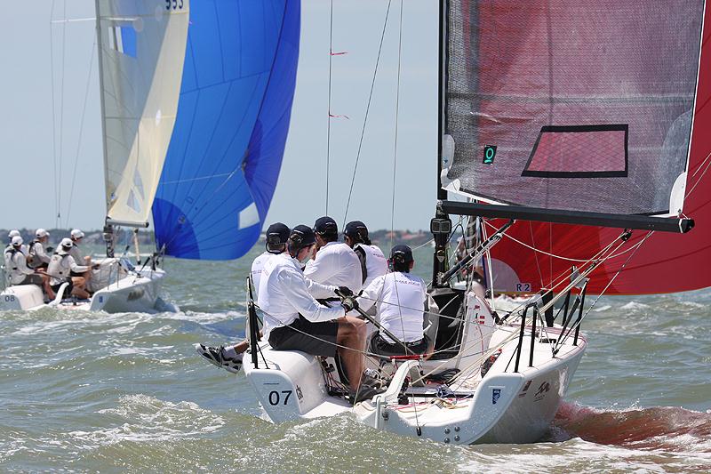 Melges 24 Pre-Worlds Regatta day 1 photo copyright Fiona Brown / www.fionabrown.com taken at Corpus Christi Yacht Club and featuring the Melges 24 class