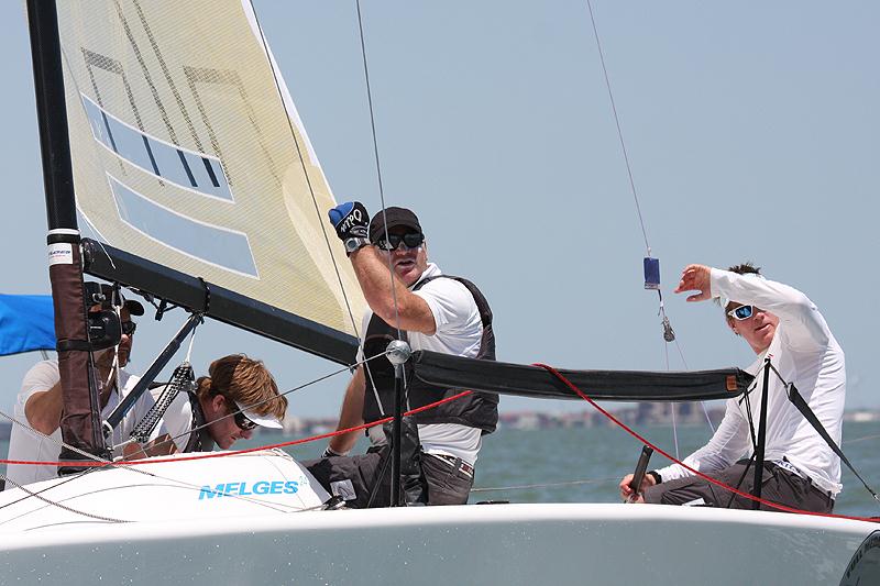 Melges 24 Pre-Worlds Regatta day 1 photo copyright Fiona Brown / www.fionabrown.com taken at Corpus Christi Yacht Club and featuring the Melges 24 class