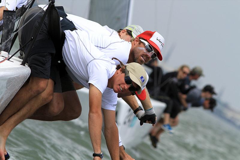 Intense fleet racing for the Melges during Charleston Race Week photo copyright JOY / U.S. Melges 24 Class Association taken at  and featuring the Melges 24 class