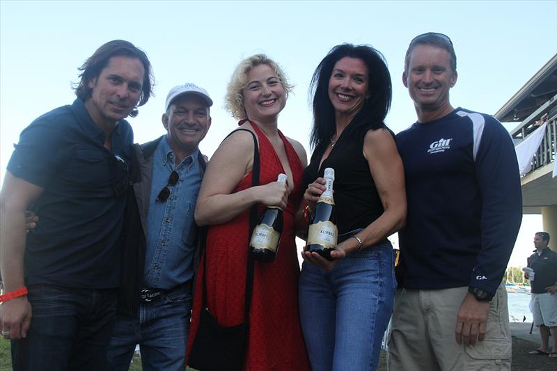 Mojito! (l to r) Doug Nickel, Ron Hyatt, Catharine Evans, Colleen Walsh & Steve Liebel during the 2013 Melges 24 Atlantic Coast Championship at Bacardi Miami Sailing Week photo copyright JOY / U.S. Melges 24 Class Association taken at  and featuring the Melges 24 class