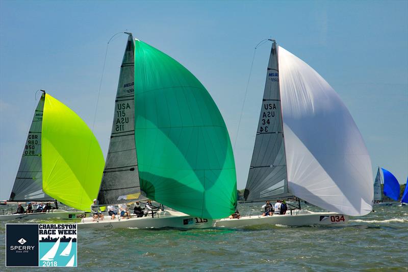 2018 Sperry Charleston Race Week - Day 1 photo copyright Andew Sims taken at  and featuring the Melges 24 class