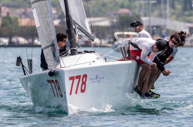 Taki 4 ITA778 by Marco Zammarchi with Niccolo Bertola in helm is third in overall and second in the Corinthian ranking after second day photo copyright Zerogradinord / IM24CA taken at Yacht Club Marina Portorož and featuring the Melges 24 class
