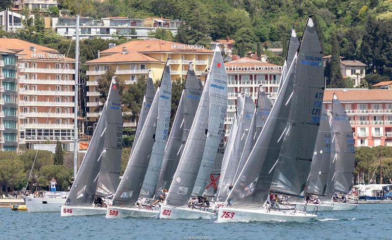 Melges 24 European Sailing Series regatta in Portoroz - Day Two - photo © Zerogradinord / IM24CA