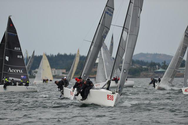 MiKEY USA838 by Richard Clarke - race winner on Day 2 at the Melges 24 Canadian Nationals photo copyright Thomas Hawker taken at  and featuring the Melges 24 class