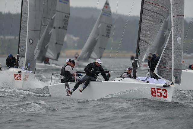 Richard Reid's Zingara CAN853 - the best Canadian team and the only one to score two bullets from the event  photo copyright Thomas Hawker taken at  and featuring the Melges 24 class