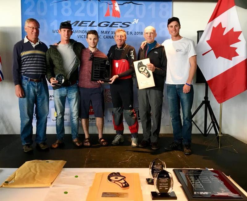 Robert Britten's Full Circle CAN415 with Graham Harney, Jose Grandizo, Liam Welgan Gunn and Reid Cannon - Melges 24 Corinthian Champion 2018 - photo © IM24CA