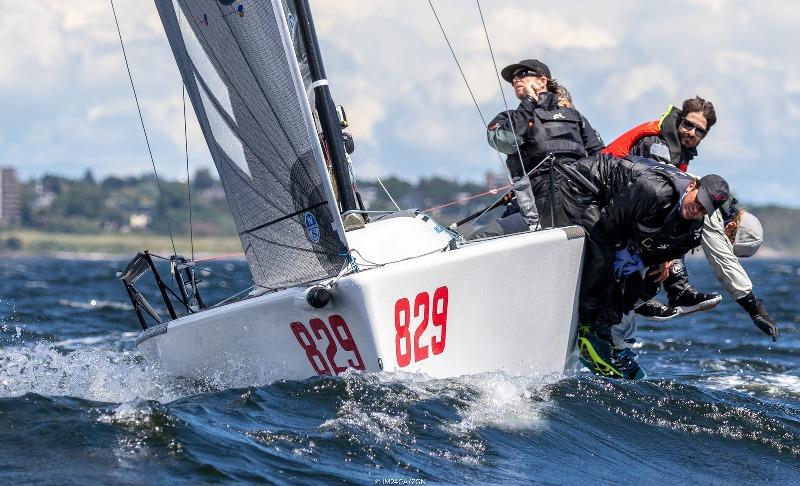 Runner-up of the Worlds 2018 is American WTF by Alan Field and crew of Erik Shampain, Willem Van Waay, Steve Hunt, Lucas Calabrese photo copyright IM24CA / Zerogradinord taken at Royal Victoria Yacht Club, Canada and featuring the Melges 24 class