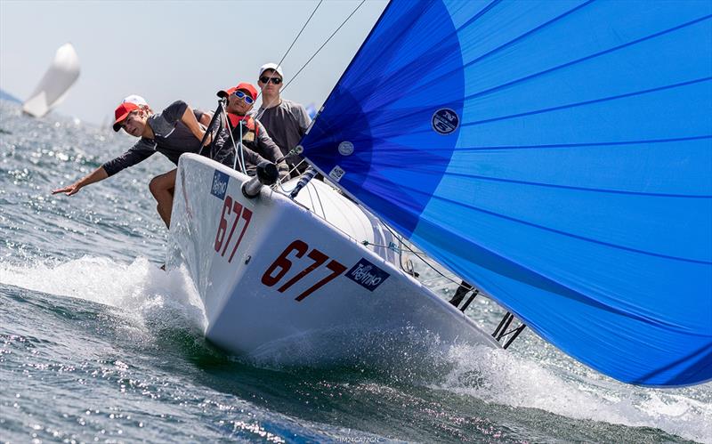 White Room GER677 (2-3-13) by Tarabochia family is the second in overall, but leads the Corinthian division - 2018 Melges 24 European Sailing Series photo copyright ZGN / IM24CA taken at  and featuring the Melges 24 class