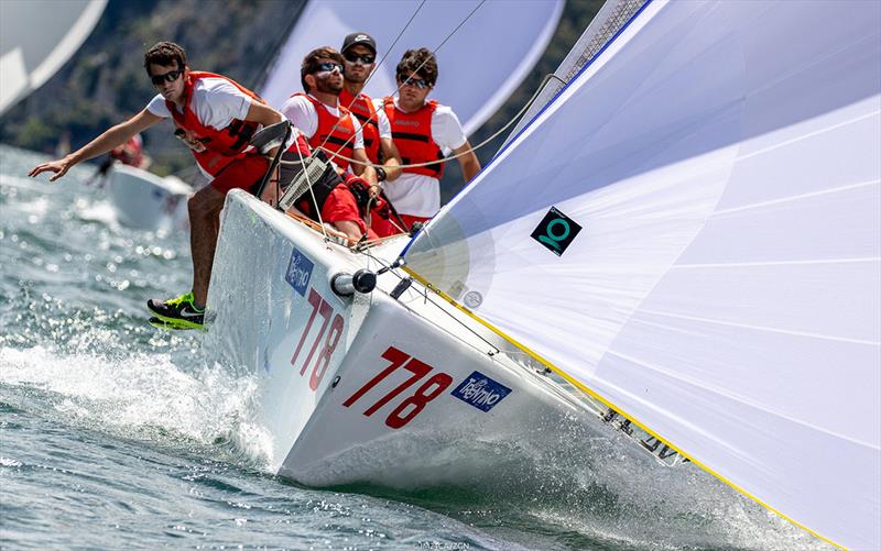 Marco Zammarchi's Taki 4 (ITA) with Niccolo Bertola in helm is two-time Corinthian World Champion from 2016 and 2017, but misses European's title yet. - photo © IM24CA / Zerogradinord